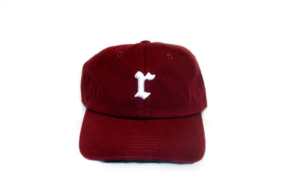 Burgundy Strap Back Hat
