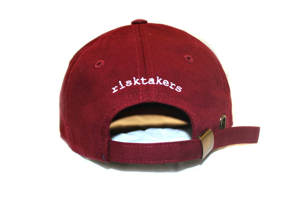 Burgundy Strap Back Hat