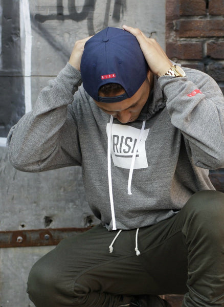 Navy & Red Signature Snap Back