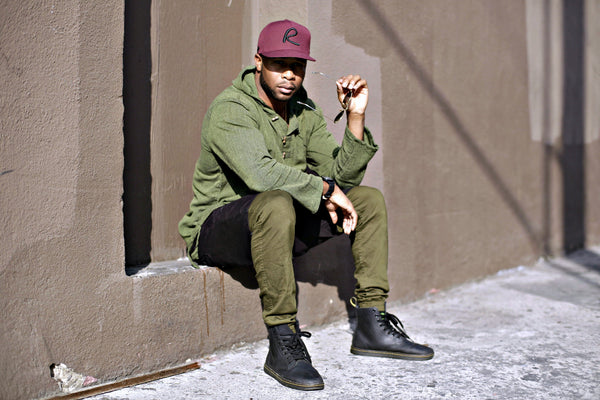 Burgundy Signature Snap Back